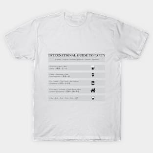 International Party Guide T-Shirt